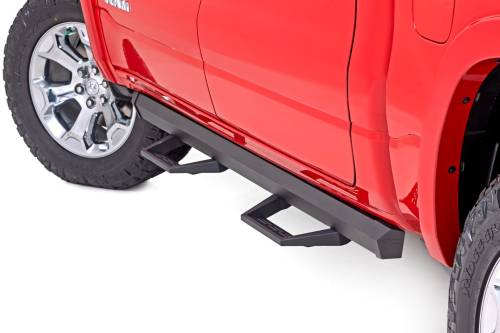 Rough Country - Rough Country SRL2 Adj Aluminum Step - Crew Cab - Ram 1500 (19-24)/1500 TRX (21-24) - 31016