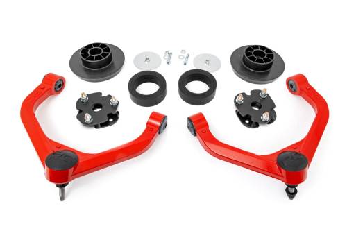 Rough Country - Rough Country 3 Inch Lift Kit - Ram 1500 4WD (2012-2018 & Classic) - 31200RED