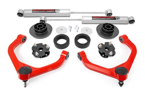 Rough Country - Rough Country 3 Inch Lift Kit - N3 - Ram 1500 4WD (2012-2018 & Classic) - 31230RED