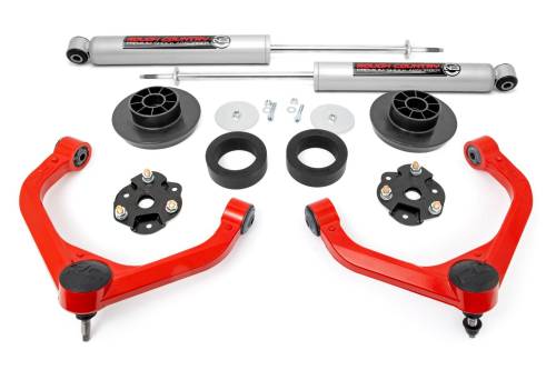 Rough Country - Rough Country 3.5 Inch Lift Kit - Ram 1500 2WD/4WD (2019-2025) - 31430RED