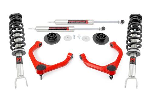 Rough Country - Rough Country 3.5 Inch Lift Kit - M1 Struts/M1 - Ram 1500 2WD/4WD (2019-2025) - 31440RED