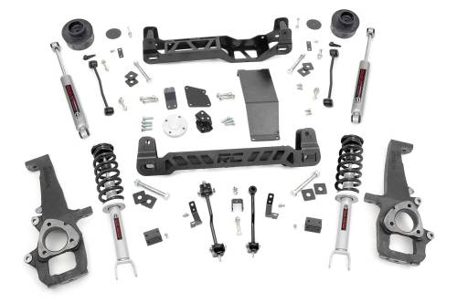 Rough Country - Rough Country 4 Inch Lift Kit - N3 Struts - Ram 1500 4WD (2012-2018 & Classic) - 33332