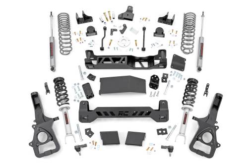 Rough Country - Rough Country 6 Inch Lift Kit - N3 Struts - Dual Rate Coils - Ram 1500 4WD (19-23) - 33431