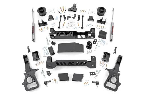 Rough Country - Rough Country 5 Inch Lift Kit - Air Ride - Ram 1500 4WD (2019-2023) - 33830A