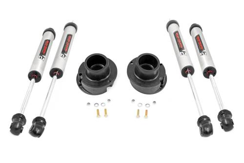 Rough Country - Rough Country 2.5 Inch Leveling Kit - RR Leaf - V2 - Ram 2500 4WD (2014-2023) - 37770