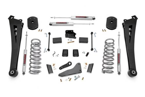 Rough Country - Rough Country 4.5 Inch Lift Kit - Gas - Powerwagon - Ram 2500 4WD (2014-2018) - 39830