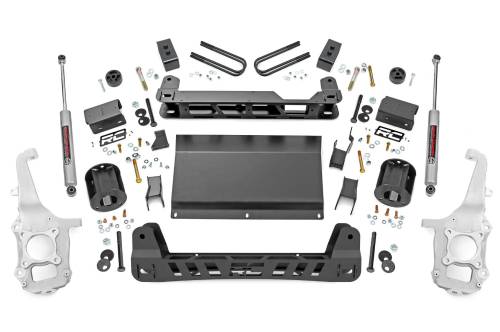 Rough Country - Rough Country 4 Inch Lift Kit - Ford F-150 Tremor 4WD (2021-2023) - 40730