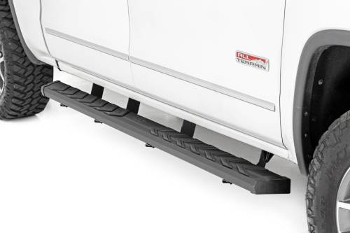 Rough Country - Rough Country BA2 Running Board - Side Step Bars - Chevy/GMC 1500/2500HD/3500HD (07-19) - 41001