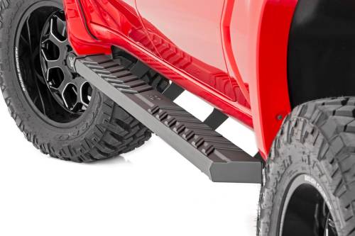 Rough Country - Rough Country BA2 Running Board - Side Step Bars - Chevy/GMC 1500/2500HD (19-23) - 41002