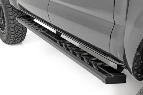 Rough Country - Rough Country BA2 Running Boards - Side Step Bars - Double Cab - Toyota Tacoma (2005-2023) - 41009