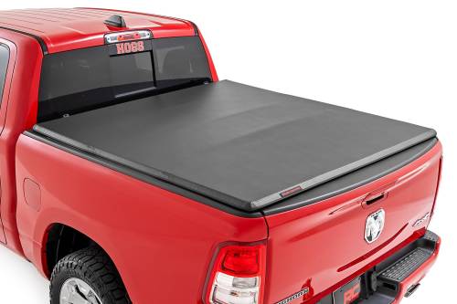 Rough Country - Rough Country Bed Cover - Tri Fold - Soft - 5'7" Bed - Ram 1500 2WD/4WD (19-23) - 41307550