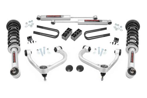 Rough Country - Rough Country 3 Inch Lift Kit - Forged UCA - N3 Struts - Ford F-150 4WD (21-23) - 41431