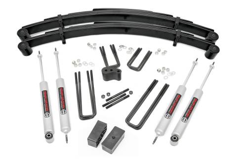 Rough Country - Rough Country 4 Inch Lift Kit - Lowboy - Ford F-250 4WD (1977-1979) - 415.20