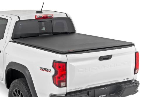 Rough Country - Rough Country Soft Roll Up 5ft Bed Cover for 15-24 Chevrolet Colorado/GMC Canyon - 42120500