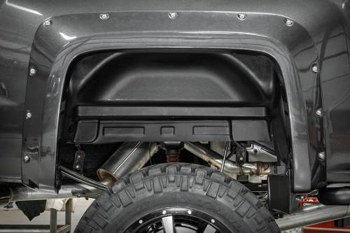 Rough Country - Rough Country Rear Wheel Well Liners - Chevy Silverado 1500 2WD/4WD (2014-2018) - 4214