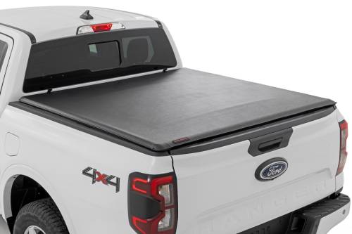 Rough Country - Rough Country Soft Roll Up Bed Cover - 5' Bed - Ford Ranger 2WD/4WD (2024-2025) - 42219550