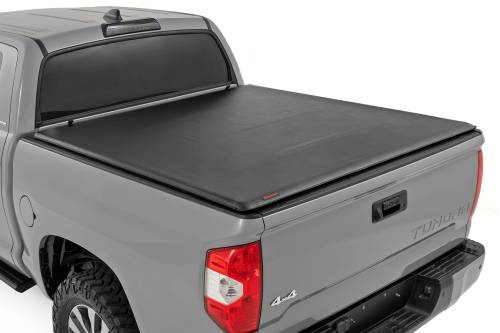 Rough Country - Rough Country Soft Roll Up Bed Cover - 5'7" Bed - Toyota Tundra 2WD/4WD (07-21) - 42419550