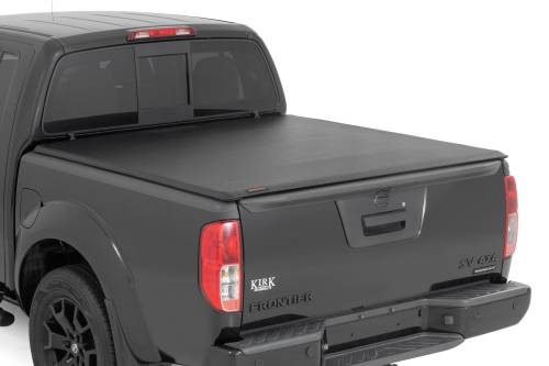 Rough Country - Rough Country Soft Roll Up Bed Cover - 5' Bed - Nissan Frontier 2WD/4WD (2005-2021) - 42805500