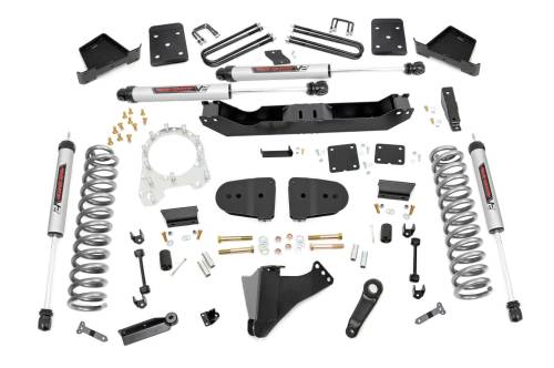 Rough Country - Rough Country 6 Inch Lift Kit - Diesel - No OVLD - V2 - Ford F-250/F-350 Super Duty (2023) - 43770