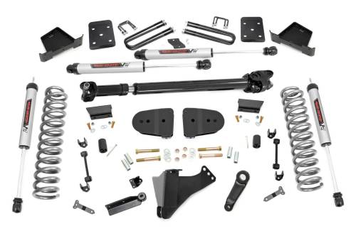 Rough Country - Rough Country 6 Inch Lift Kit - Diesel - No OVLD - FR D/S - V2 - Ford F-250/F-350 Super Duty (2023) - 43771