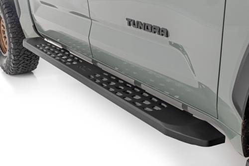 Rough Country - Rough Country RPT2 Running Board - Crew Cab - Black - Toyota Tundra (22-23) - 44007