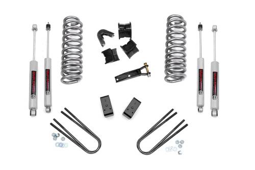 Rough Country - Rough Country 4 Inch Lift Kit - Rear Blocks - Ford Bronco 4WD (1978-1979) - 450.20