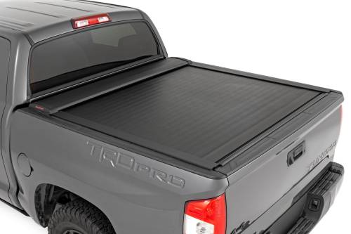 Rough Country - Rough Country Retractable Bed Cover - 5'7" Bed - Toyota Tundra (07-21) - 46414550