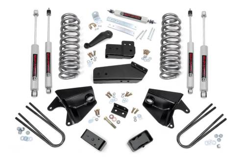 Rough Country - Rough Country 4 Inch Lift Kit - Rear Blocks - Ford F-150 4WD (1980-1996) - 465.20