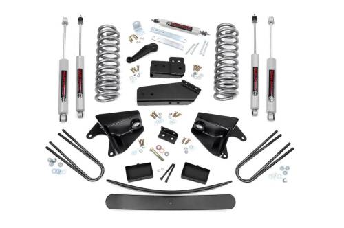 Rough Country - Rough Country 6 Inch Lift Kit - Rear Blocks - Ford Bronco/F-150 4WD (1980-1996) - 470.20