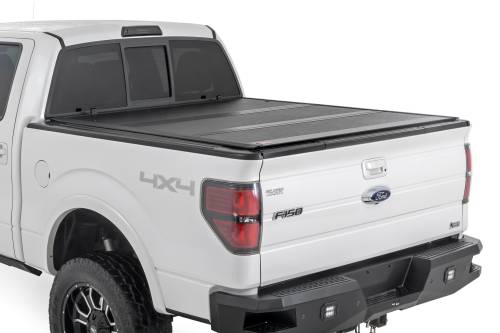 Rough Country - Rough Country Hard Low Profile Bed Cover 5'7" Bed Ford F-150 2WD/4WD (04-14) - 47214550B