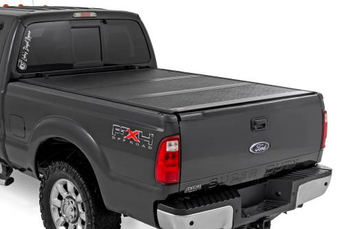 Rough Country - Rough Country Hard Low Profile Bed Cover 6'10" Bed Ford F-250/F-350 Super Duty (99-16) - 47214651B