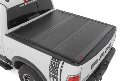 Rough Country - Rough Country Hard Low Profile Bed Cover - 6'4" Bed - Ram 1500 (09-18)/2500 (10-24) - 47318650B