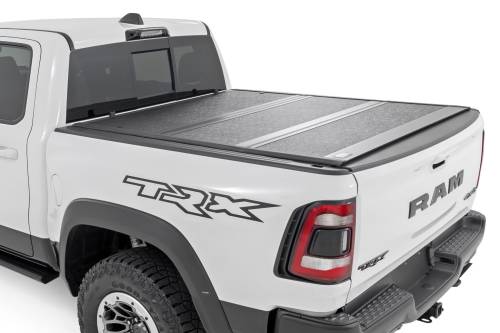 Rough Country - Rough Country Hard Low Profile Bed Cover - 5'7" Bed - No Rambox - Ram 1500 (19-24)/1500 TRX (21-24) - 47320550B