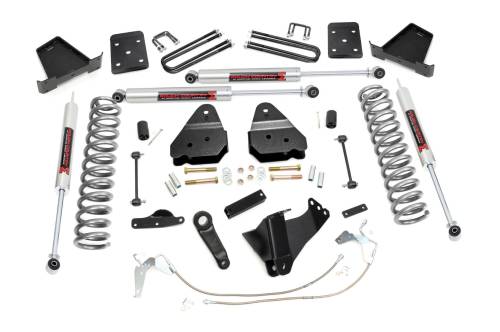 Rough Country - Rough Country 4.5 Inch Lift Kit - W/O Overloads - M1 - Ford Super Duty 4WD (08-10) - 47840