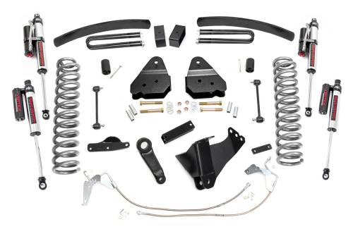 Rough Country - Rough Country 4.5 Inch Lift Kit - W/O Overloads - Vertex - Ford Super Duty (08-10) - 47850