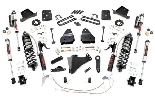 Rough Country - Rough Country 4.5 Inch Lift Kit - W/O Overloads - C/O Vertex - Ford Super Duty (08-10) - 47859