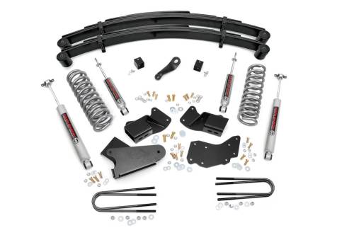 Rough Country - Rough Country 4 Inch Lift Kit - Rear Springs - Ford Ranger 4WD (1983-1997) - 48030