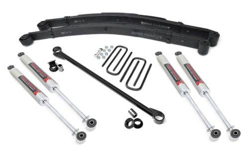 Rough Country - Rough Country 2.5 Inch Leveling Kit - Leaf Spring - M1 - Ford Super Duty (99-04) - 48940