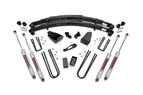 Rough Country - Rough Country 4 Inch Lift Kit - Ford F-250 4WD (1980-1986) - 4908030