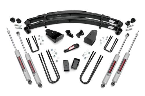 Rough Country - Rough Country 4 Inch Lift Kit - Ford F-350 4WD (1982-1985) - 4918230