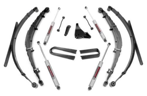 Rough Country - Rough Country 6 Inch Lift Kit - Rear Springs - Ford Super Duty 4WD (1999) - 49230