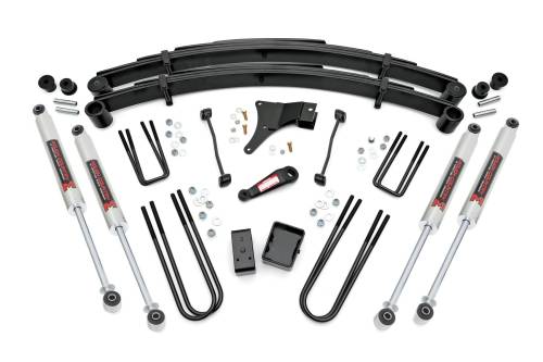 Rough Country - Rough Country 6 Inch Lift Kit - Rear Blocks - M1 - Ford Super Duty 4WD (1999) - 49340