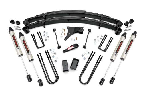 Rough Country - Rough Country 4 Inch Lift Kit - Rear Blocks - V2 - Ford Super Duty 4WD (1999) - 49470