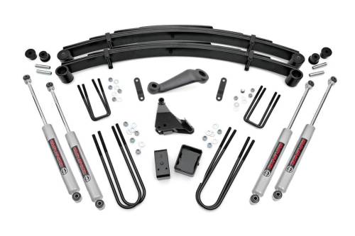 Rough Country - Rough Country 6 Inch Lift Kit - Rear Blocks - Ford Super Duty 4WD (1999-2004) - 49630