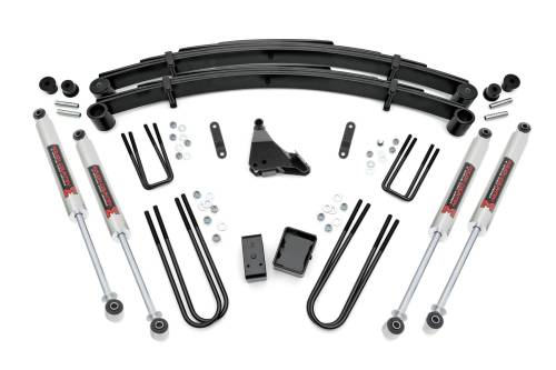 Rough Country - Rough Country 6 Inch Lift Kit - Rear Blocks - M1 - Ford Super Duty 4WD (99-04) - 49640