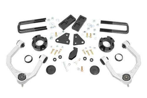 Rough Country - Rough Country 3.5 Inch Lift Kit - Forged Alum UCA - Cast Steel Knuckles - Ford Ranger (19-23) - 50002