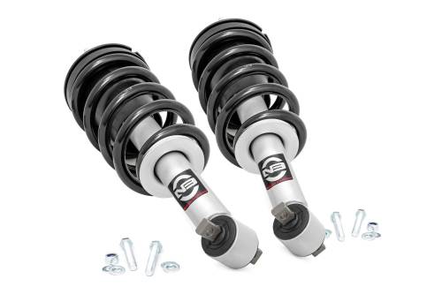 Rough Country - Rough Country Loaded Strut Pair - 2 Inch Level - Chevy/GMC SUV 1500 (2014-2020) - 501096_A