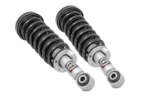 Rough Country - Rough Country Loaded Strut Pair - 2.5 Inch - Nissan Frontier 4WD (2005-2023) - 501098