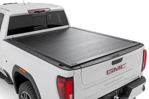 Rough Country - Rough Country Hard Roll Up Bed Cover - 6'9" Bed - Chevy/GMC Silverado/Sierra 2500HD/3500HD (20-25) - 50120651