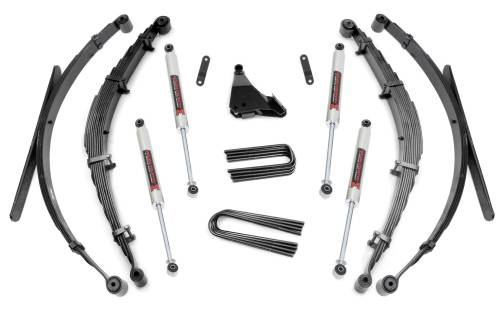 Rough Country - Rough Country 4 Inch Lift Kit - Rear Springs - M1 - Ford Super Duty 4WD (99-04) - 50140